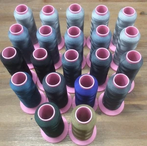 GUNZE Polyester No#40 DETEX 110/1X3 Highest Quality Sewing Thread 2000M/cone - Picture 1 of 48