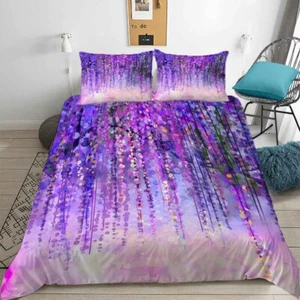 By One Glitter Of Sequins Pass 3D Quilt Duvet Doona Cover Set Pillow case Print - Bild 1 von 3