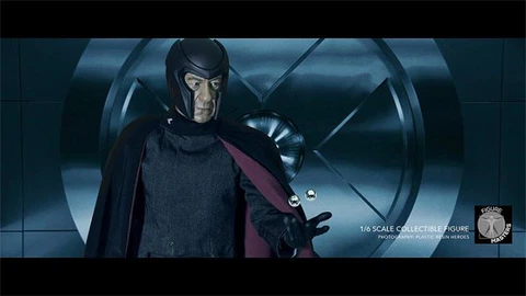 Marvel Comics X-men Magneto 1/6 Bīng Rén Action Figure Garage Kit Statue Model Cover