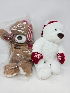 Gund Amazon Brown Bear Plush Stuffed Animal 8th Eighth w/ Hat & 9th Edition NEW - Picture 1 of 5
