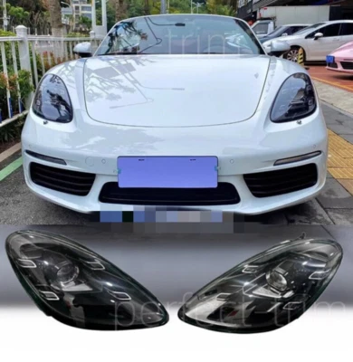 LED Double Beam Matrix Headlights Assembly For Porsche 718 Boxter Cayman 2016-23 - Image 1 of 4