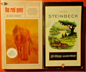 Lotto 2 PB John Steinbeck Of Mice and Men The Red Pony - Foto 1 di 2