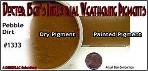 Pigmento para la intemperie de guijarros con suciedad 2 oz madera de Doctor Ben plástico metal resina pab3741 - Imagen 1 de 12