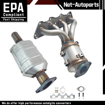 2×Catalytic Converter for Hyundai accent 2012-2017 / KIA SOUL 2012-2013 1.6L Foto 1 de 4