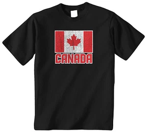 Threadrock Kids Flag of Canada Youth T-shirt Canadian Pride Maple Leaf - Picture 1 of 6
