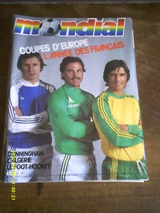 FOOTBALL  REVUE MONDIAL N 40 COUPES D EUROPE NANTES STRASBOURG SAINT ETIENNE PSG - Picture 1 of 9