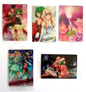 SHERYL NOME RANKA LEE Macross Frontier Card Japanese unopened Set of 5 F/S