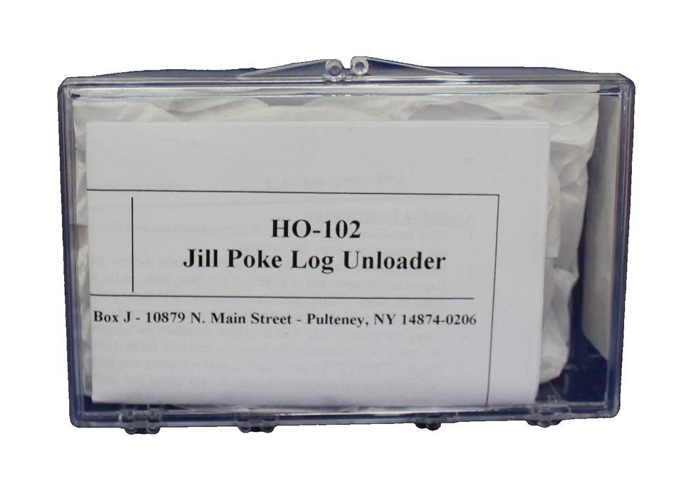 Keystone Loco Works HO-102 HO Funcionamiento Jill Poke Log Descargador Kit de Metal Fundido Nuevo en Caja Foto 1 de 2