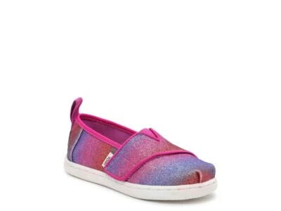 TOMS BABY GIRLS ALPARGATA SLIP-ON SHOES SIZE: 5 TODDLER — 第 1/4 张图片