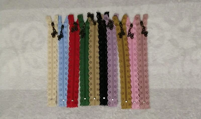 Reißverschluss Set mit Schmeterling Zipper, Länge 20 cm - Bild 1 von 4