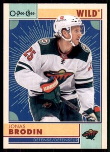 2022-23 UD O-Pee-Chee OPC Retro #246 Jonas Brodin - Minnesota Wild