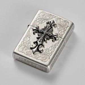 Accendino Zippo Croce Tribale Arabesco ATC SA Antivento Originale - Foto 1 di 8