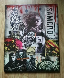 16 x 20 shortie canvas soa Jax teller samcro mixed media painting anarchy bike - Picture 1 of 1
