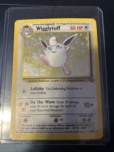 Pokemon Card - 1st Edition Wigglytuff Jungle 16/64 Holo Rare - Picture 1 of 10
