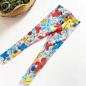 Gorman Australia Play Ground Ribbed Floral Leggings | 5/6 - Picture 1 of 5
