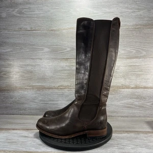 Botas de Montar Altas Frye Mujer Chelsea Cuero Marrón Talla 9 Hechas en España - Imagen 1 de 12