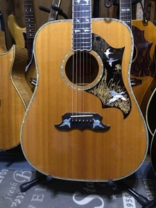 Gibson Dove's in Flight 2001 Acoustic Guitar Natural From JAPAN - Picture 1 of 10