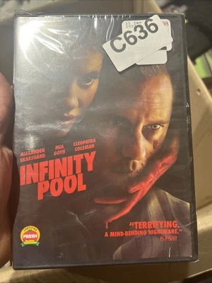 Infinity Pool (DVD, 2023) Mia Goth, Alexander Skarsgard, Cleopatra Coleman - Image 1 of 2