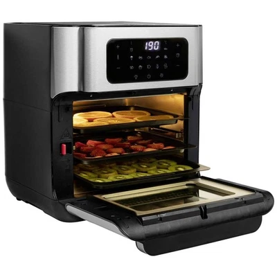 Princess Aerofryer Forno aria calda 10 l 1500 W con display Nero, Argento - Immagine 1 di 4