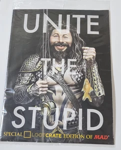 LOOTCRATE EXCLUSIVE UNITE THE STUPID SPECIAL EDITION OF MAD Sealed - Picture 1 of 2