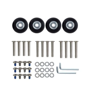 Gepäckrad Ersatz Set, 40 mm x 18 mm 4er Set Gepäck Koffer Ersatz - Bild 1 von 5