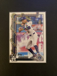 2025 Topps Holiday SP Variation Mookie Betts #H52 Christmas Lights Halskette - Bild 1 von 3