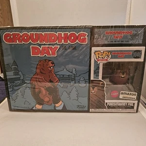 NEU Versiegelt! Funko Pop Groundhog Day Game Punxsutawney Phil Flocked #1046 - Bild 1 von 24