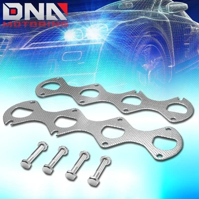 FOR 2005-2010 FORD MUSTANG GT 4.6L ALUMINUM EXHAUST MANIFOLD HEADER GASKET SET Foto 1 de 4