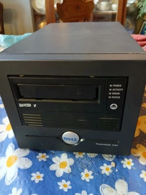 Vintage Dell PowerVault 110T Ultrum 1 STU62001LW External Tape Drive - Image 1 of 4