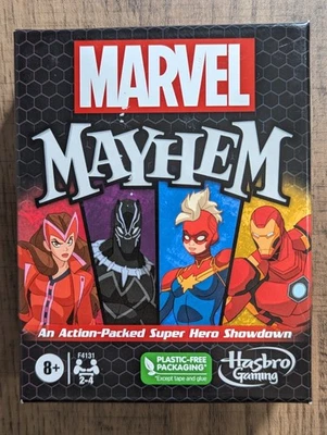 Marvel Mayhem Card Game Ages 8+ | Family Game | Excellent Condition - Image 1 of 3
