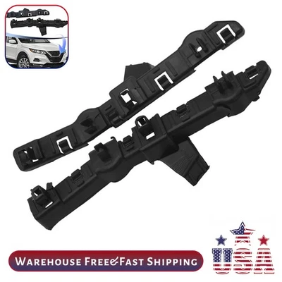 2pc For Nissan Rogue Sport 2017-2022 Front Left and Right Bumper Support Bracket - Imagem 1 de 4