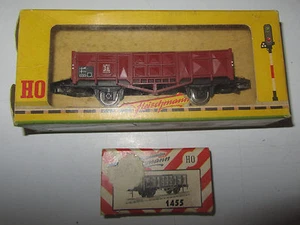 Vagone Fleischmann art. 1455 in box Carro Aperto a sponde - Picture 1 of 1