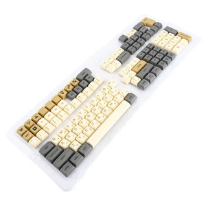 125x Keyboard Keycaps Arabic Shimmering Theme XDA Profile PBT Dye Sublimatio New - Picture 1 of 22