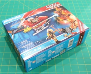 Playmobil 2022 City Action 71195 - Fire Brigade Rescue Helicopter Promo Pack - Picture 1 of 6