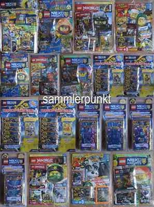 1 LIMITIERTE KARTE -LE- & MAGAZIN -OVP- a. LEGO Nexo Knights2 Trading Card Game - Picture 1 of 22