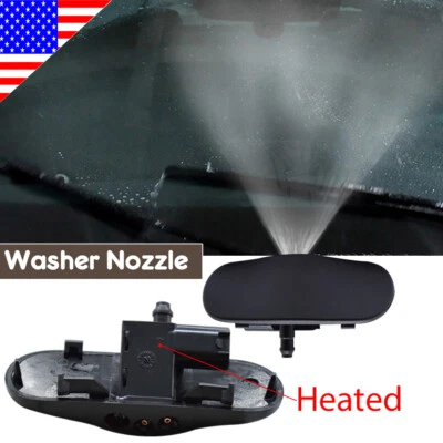 Washer Wiper Nozzle Car Spray Jet Heated Left Right For Audi A4 A6 A8 Q3Q5 Q7 TT - Image 1 of 4