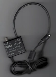 Cable SEGA RF unit mk-1632 para conexión a antena NTSC (formato EE. UU.) - Imagen 1 de 1