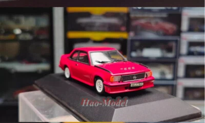 Sunstar 1:43 Opel Ascona bandeira liga modelo carro brinquedo de simulação display fundido vermelho - Imagem 1 de 4