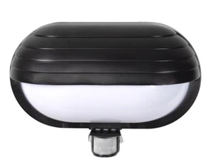 Portalampada Parete Rilevatore Movimento Sensore PIR Colore Nero Maclean - Imagen 1 de 8