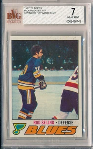 1977-78 Topps ROD SEILING Rare Error SPENCER HAYWOOD Basketball Wrong Back BVG 7 - Picture 1 of 2