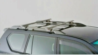 TOYOTA AERO ROOF RACKS PRADO 150 LANDCRUISER 200 SUITS OE RAILS NEW GENUINE - image 1 of 4