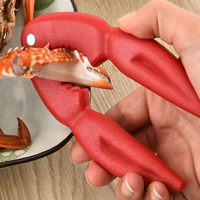 1pc Walnut Cracker Nut Clip Crab Sheller Kitchen Tool Random Color Plastic - Image 1 of 4