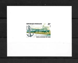 L1830 REPUBLIQUE TOGOLAISE DELUXE PROOF LE PORT OF PECAE MNH  - Picture 1 of 1
