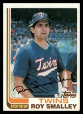 1982 Topps Roy Smalley #767 Minnesota Twins