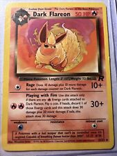 Dark Flareon 35/82 Team Rocket Unlimited Pokémon Card