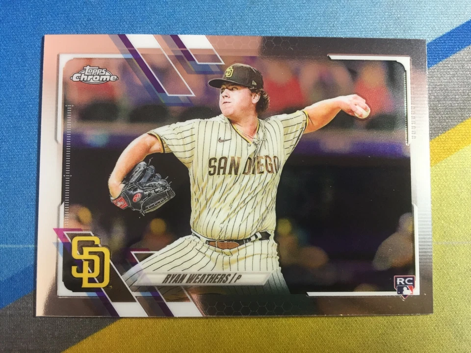 2021 Topps Chrome Baseball - Pick Your Base Rookies & Vets - Buy More & Save - Image 1 of 1