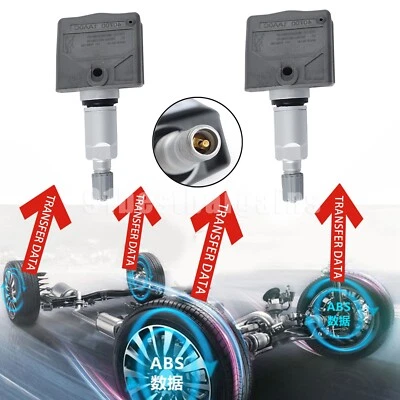 (2)For Nissan Frontier Infiniti M35 Tire Pressure Sensor TPMS 315MHz 40700-1AA0C - Image 1 of 4