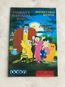 Addams Family:  Pugsley's Scavenger Hunt  |  Super Nintendo  |  Manual Only - Zdjęcie 1 z 3