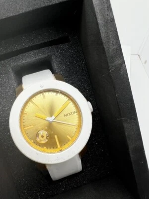 Cristales Nixon Raider blanco/dorado A317 111-00 nuevo en caja Foto 1 de 4