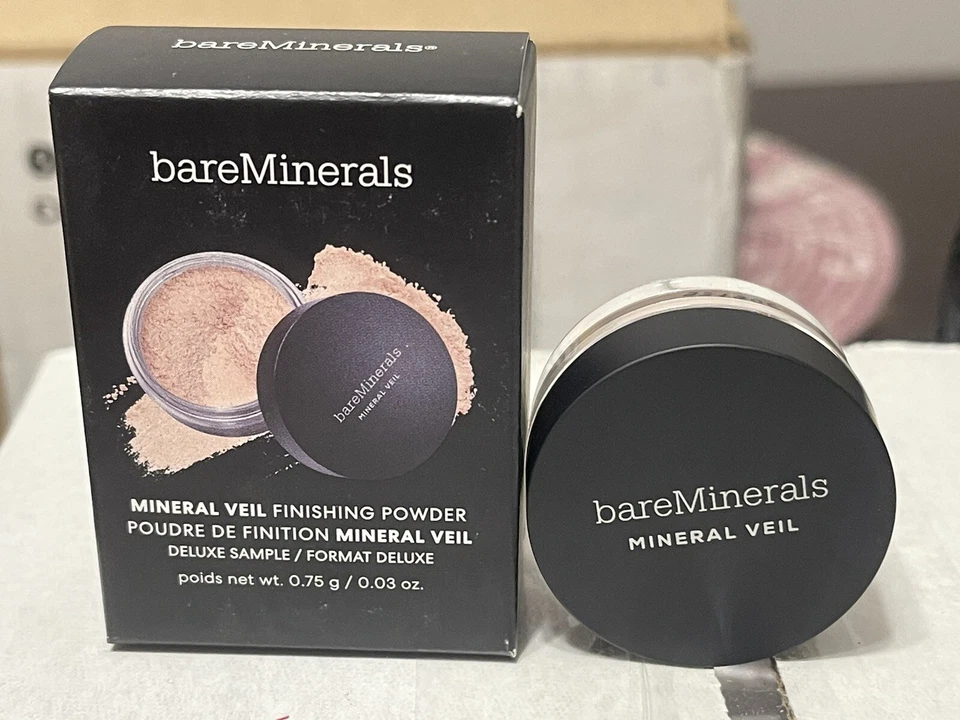 2- BareMinerals Original Mineral Veil Finishing Powder Travel Size BOGO FREE - Image 1 of 1